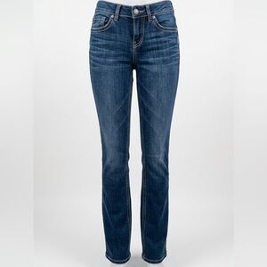 Silver Jeans Suki High Slim Bootcut Dark Wash Curvy Fit Jeans Women’s 26/33